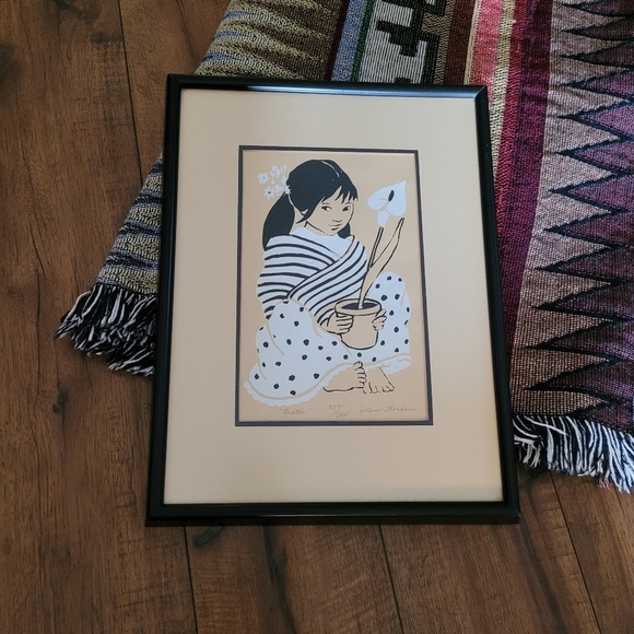 Vintage - Jo Ann Worden "Easter" Signed Print